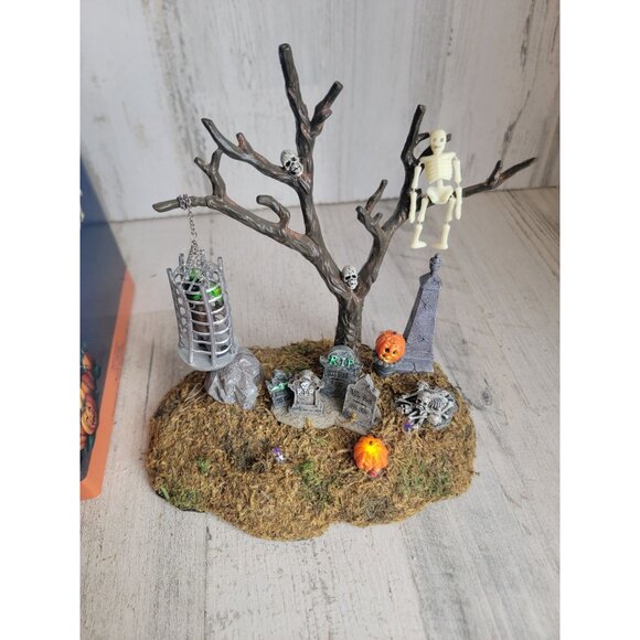 Lemax Caged Monster spooky hollow village Halloween animated - Picture 4 of 8